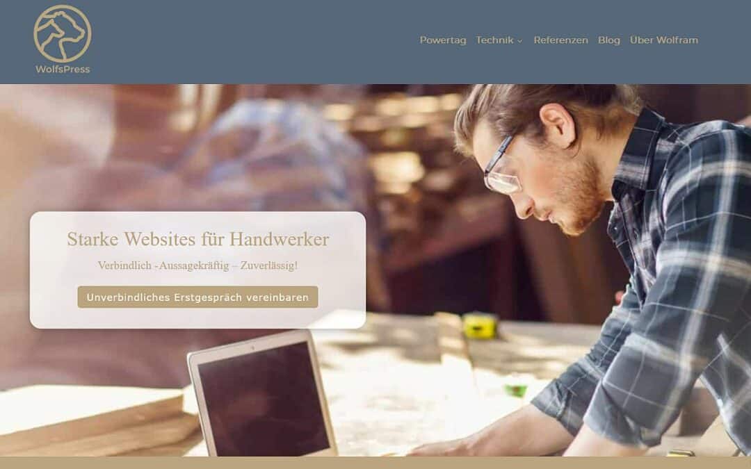 Webseiten für Handwerker: Unschlagbare Vorteile einer professionellen Online-Präsenz
